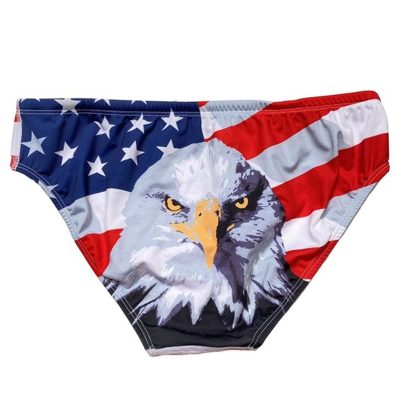 chubbies Swim Chubbies Smuggler American Flag Eagle Swim Speedo